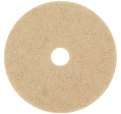 Scotch-Brite Natural Fiber Blend Pads, 27”, Tan, Case Of 5 Pads