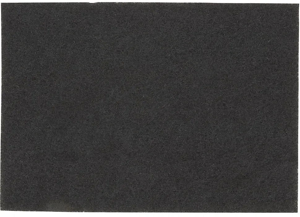 Scotch-Brite 7200N Stripping Pad, 20" x 14", Black, Pack Of 10