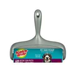 Scotch-Brite Pet Extra Sticky Large Surface Roller, 8 in x 31.4 ft