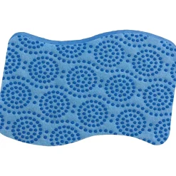 Scotch-Brite Scrub Dots Non-Scratch Sponge, 4.8"H x 6.5"W x 2.5"D, 6 / Pack, Blue