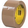 Scotch 371 Carton Sealing Tape, 3" Core, 2" x 55 Yd., Tan, Case Of 6
