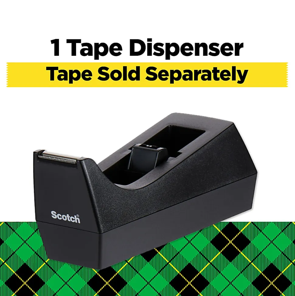 Scotch C38 Desk Tape Dispenser, C38BK