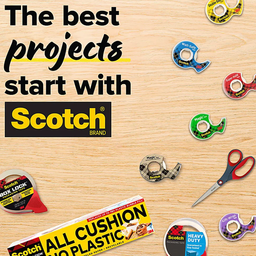 Scotch C38 Desk Tape Dispenser, C38BK