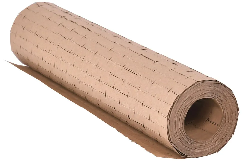 Scotch® Cushion Lock Protective Wrap, 12-3/8 in x 30 ft, 1 Roll, Honeycomb Packing Paper, Alternative for Bubble Cushion Wrap, Brown