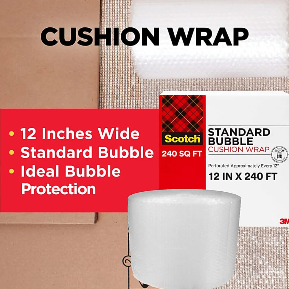 Scotch® Cushion Wrap, 12" x 10' Perforated Roll