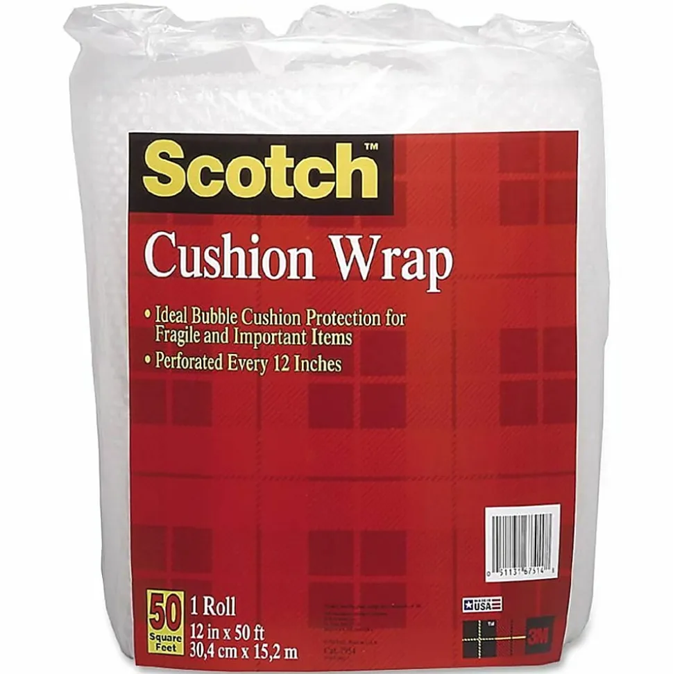 Scotch® Cushion Wrap, 12" x 10' Perforated Roll