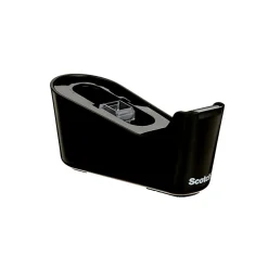 Scotch® Desktop Dispenser, Black, No Tape Included, 1 Dispenser/Pack (C18-B-0-SR)