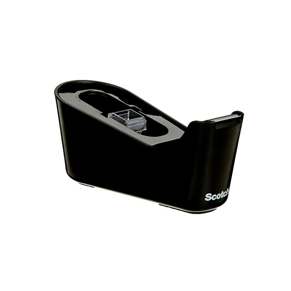 Scotch® Desktop Dispenser, Black, No Tape Included, 1 Dispenser/Pack (C18-B-0-SR)