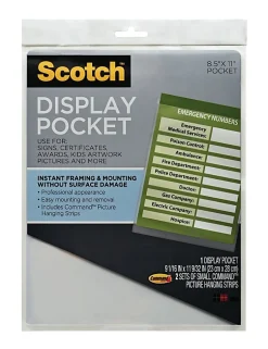 Scotch® Display Pocket, 9