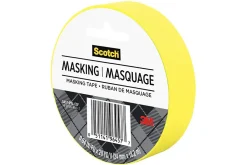 Scotch® Expressions Decorative Masking Tape, 1" x 20 Yd., Yellow