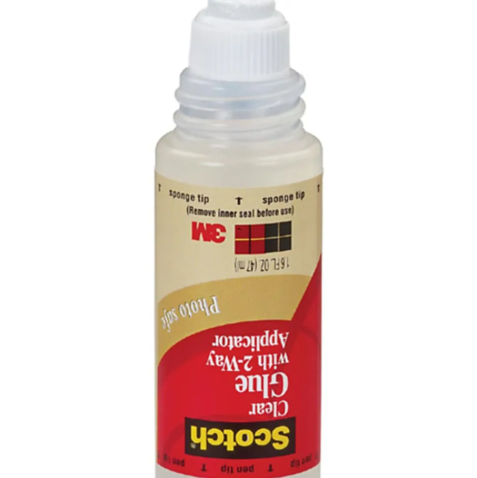 Scotch® Glue With 2-Way Applicator, 1.6 Oz