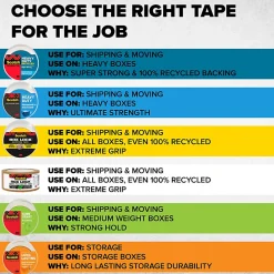 Scotch® 3750 Greener Commercial Grade Packing Tape With Dispenser, 1 7/8