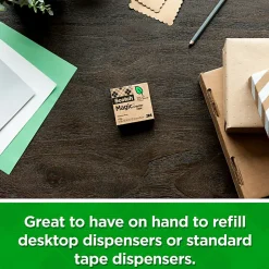Scotch® Greener Magic™ Tape, Invisible, 16 Tape Rolls, 3/4 in x 900 in, Home Office Supplies and School Supplies for College and Classrooms