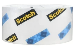 Scotch® Heavy Duty Shipping Packing Tape, 12 Tape Rolls with 1 Dispenser, 1 7/8x 54.6 yd, 1