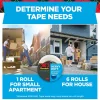 Scotch® Heavy Duty Shipping Packing Tape, 18 Tape Rolls with Dispensers, 1-7/8" x 22.2 Yd., 1.5" Core, Clear