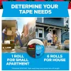 Scotch® Heavy Duty Shipping Packing Tape, 2 Tape Rolls with 1 Dispenser, 1 7/8 in x 54.6 yd, 3" Core, Designed  - 38502ST