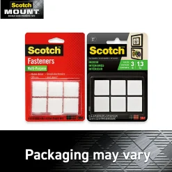 Scotch™ Indoor Fasteners , 7/8 in x 7/8 in (22 mm x 22 mm), RF7120X