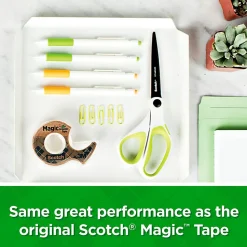Scotch Magic Greener Tape 0.75 in x 550 in, 2 Dispensers, 2 Rolls/Pack