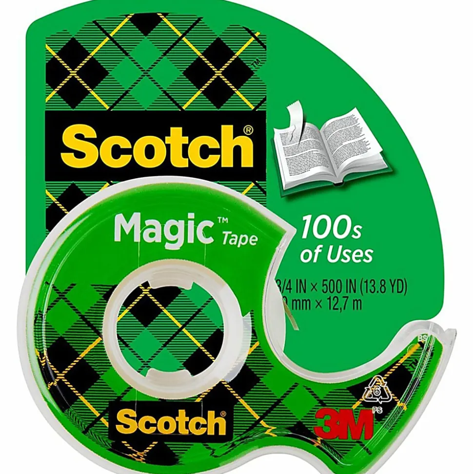 Scotch® Magic™ Tape In Dispenser, 1/2" x 450", Clear