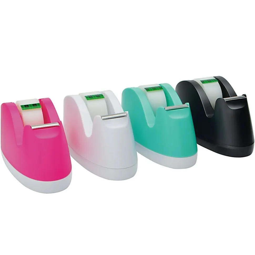 Scotch® Magic™ Tape In Dispenser, 3/4" x 350", Assorted Colors