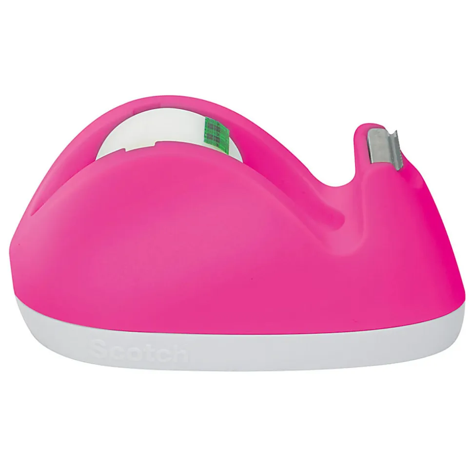 Scotch® Magic™ Tape In Dispenser, 3/4" x 350", Assorted Colors