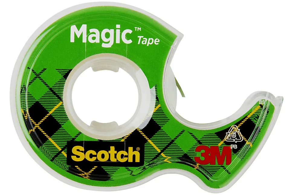 Scotch® Magic™ Tape In Dispenser, 3/4" x 600", Clear