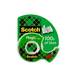 Scotch® Magic™ Tape In Dispenser, 3/4