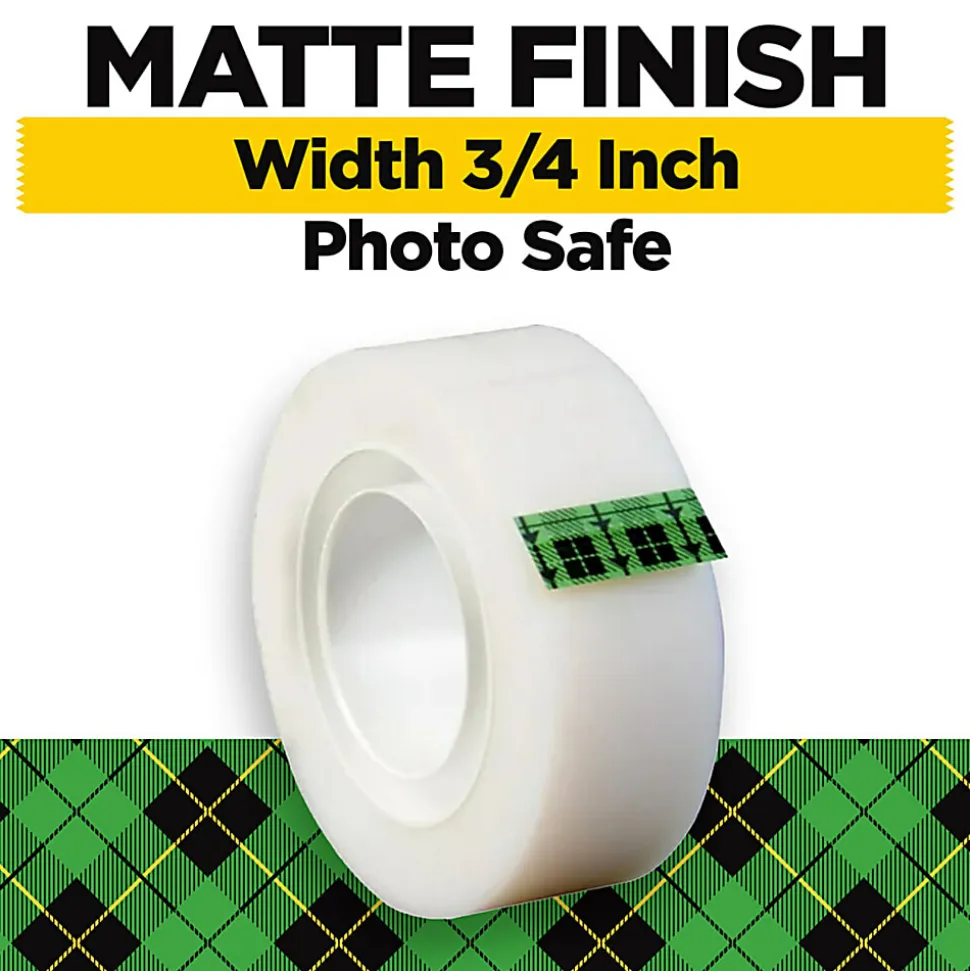 Scotch® Magic™ Tape, Invisible, 3/4 in. x 1000 in., 24 Tape Rolls, Clear, Back to School Supplies and College Essentials for Students and Teachers