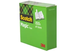 Scotch® Magic™ Tape, Invisible, 18 Tape Rolls, 3/4 in x 1000 in, Home Office Supplies and School Supplies for College and Classrooms