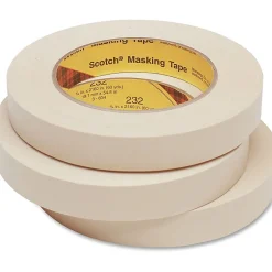 Scotch® 232 Masking Tape, 1/2" x 60 Yd.