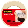 Scotch® Masking Tape, 3/4" x 60 Yd., Natural