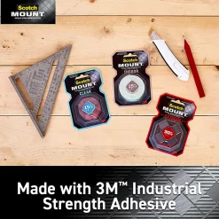 Scotch-Mount™ Extreme Double-Sided Mounting Tape , 1 In X 60 In (2,54 Cm X 1,52 M)