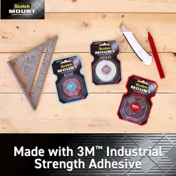 Scotch-Mount™ Extreme Double-Sided Mounting Tape Mega Roll , 1 In X 400 In (2,54 Cm X 10,1 M)