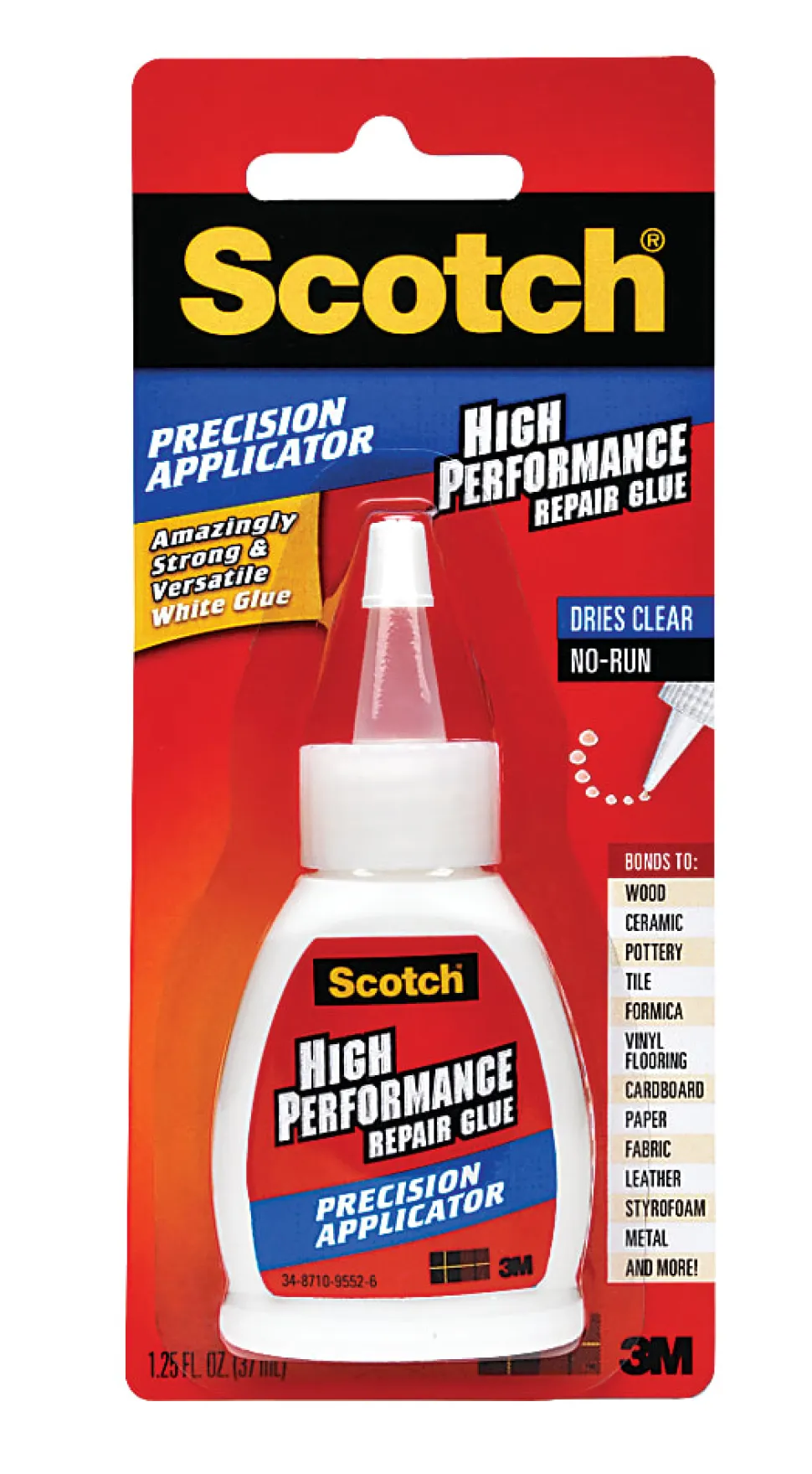 Scotch® Multi-Surface Glue, 1.25 Oz, White