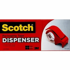 Scotch® Packaging Tape Hand Dispenser, 3" Core, 2" x 60 Yd