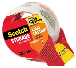Scotch® Packaging Tape with Dispenser, Clear