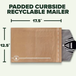 Scotch® Padded Mailers, Size 6, 12-1/2
