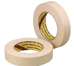 Scotch® Paper Masking Tape, 1" x 2,160", Tan