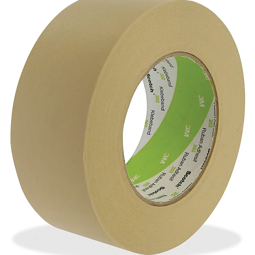 Scotch® Paper Masking Tape, 1" x 2,160", Tan