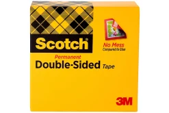Scotch® 665 Permanent Double-Sided Tape, 1/2