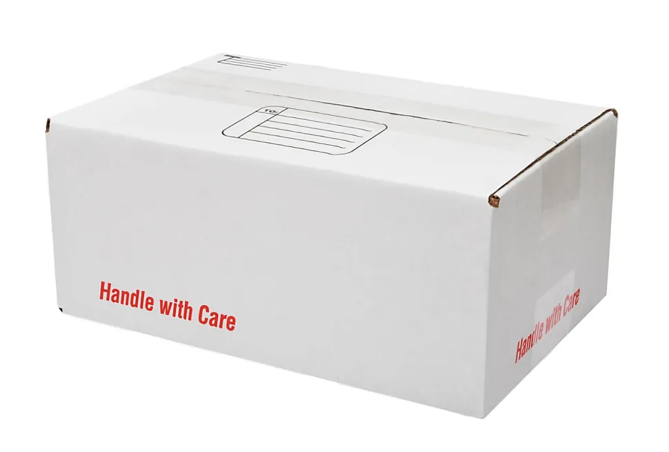 Scotch® Standard-Duty Moving & Storage Box, 6" x 9 1/2" x 3 3/4", White