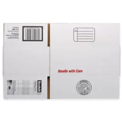 Scotch® Standard-Duty Moving & Storage Box, 6" x 9 1/2" x 3 3/4", White