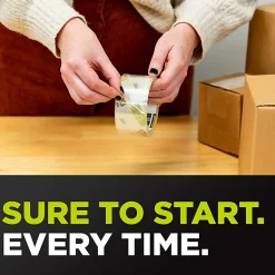 Scotch® Sure Start Shipping Tape, 1-7/8" x 43.7 Yd., Clear, Pack Of 3 Rolls