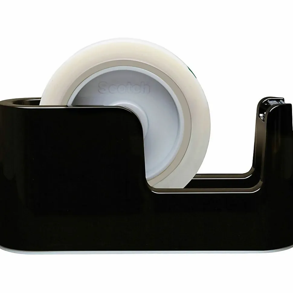 Scotch® Tape Dispenser, 3" to 1" Core, Black