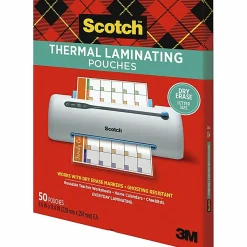 Scotch® Thermal Laminating Pouches, 8.9