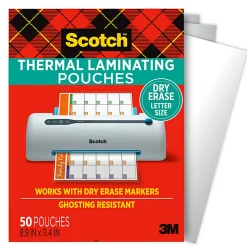Scotch® Thermal Laminating Pouches, 8.9
