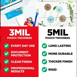 Scotch® Thermal Laminating Pouches, 8.9