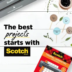 Scotch® Thermal Laminator Combo Pack, 1 White Thermal Laminator 13