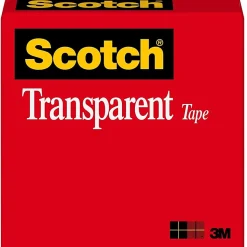 Scotch® Transparent Tape, 3/4