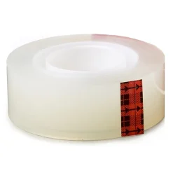 Scotch® Transparent Tape, 3/4" x 1000", Clear, Pack of 6 rolls